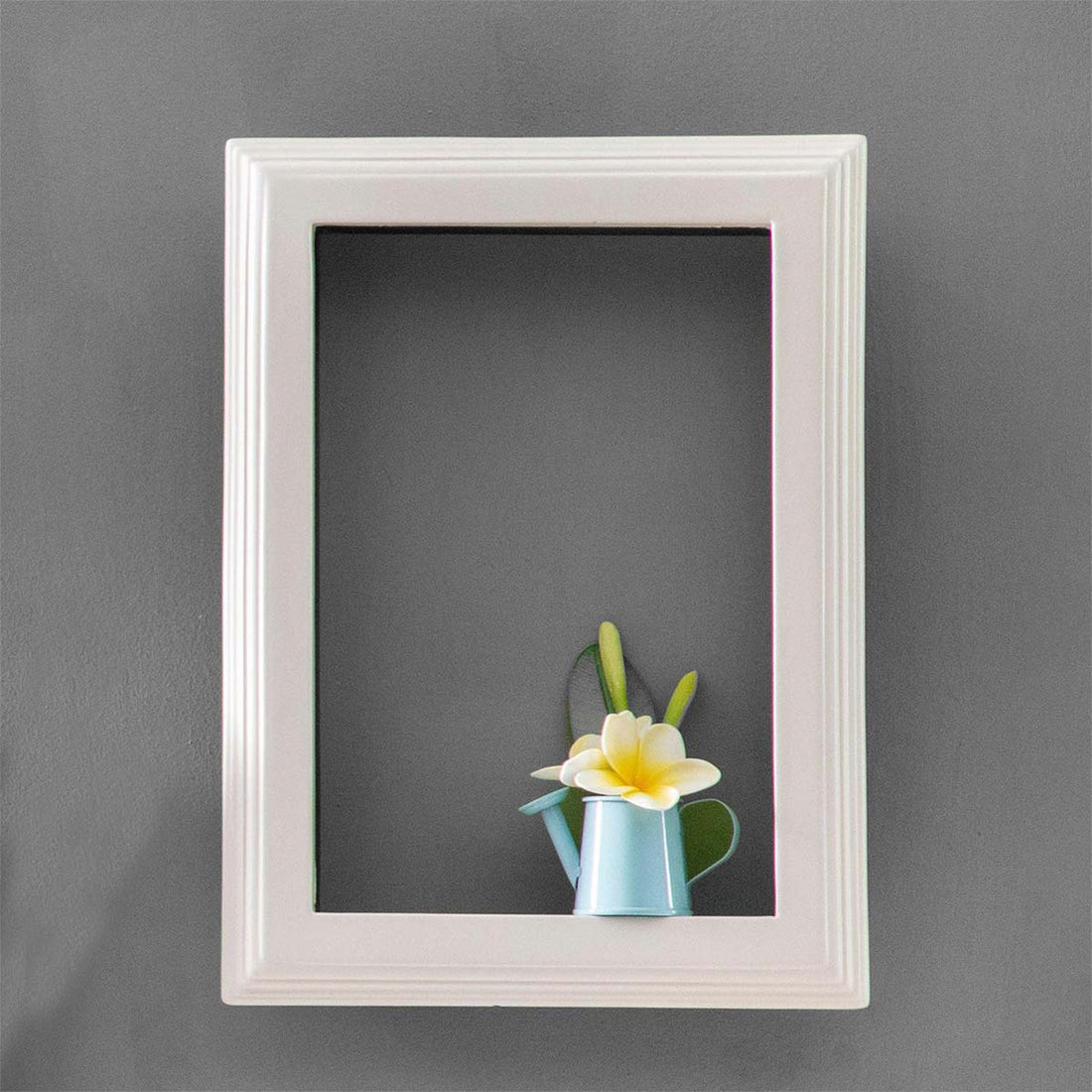 French Shelf White Rectangle