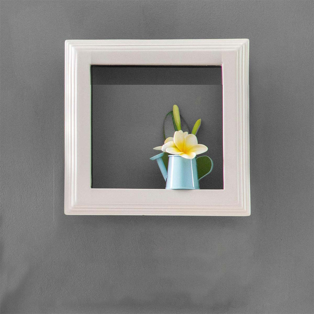 French Shelf white square