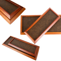 Simple Stationery Tray Teak
