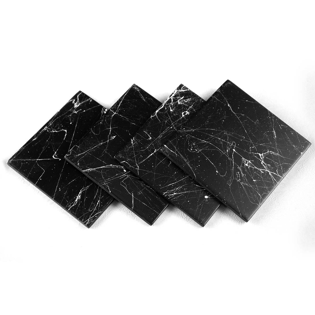 Black Square Coaster