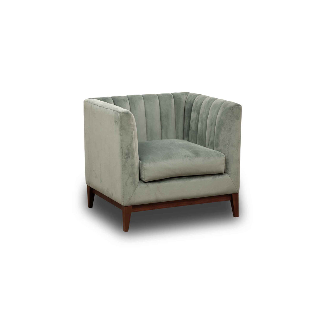 M21 Tufted Tuxedo Sofa single | Living room furniture
