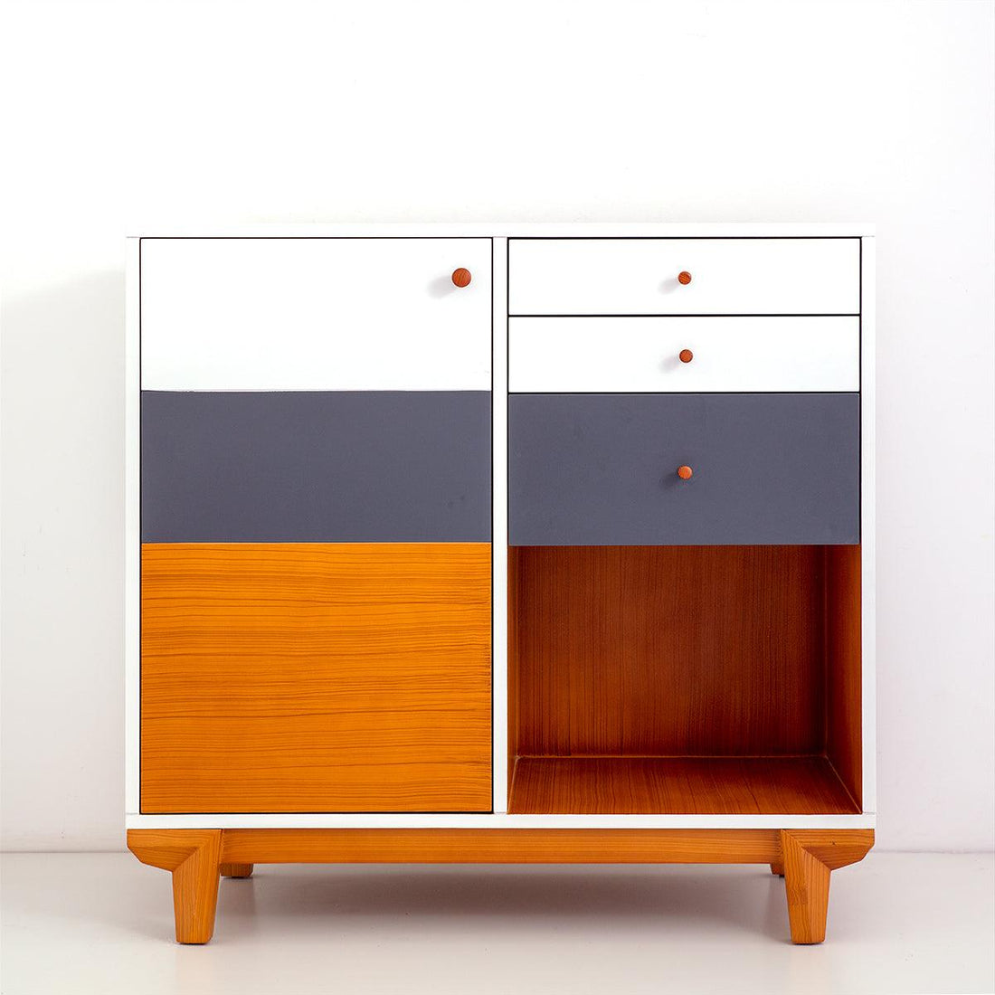 40in Modern Cabinet - White (আধুনিক কেবিনেট) - Bohu Bangladesh