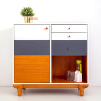 40in Modern Cabinet - White (আধুনিক কেবিনেট) - Bohu Bangladesh