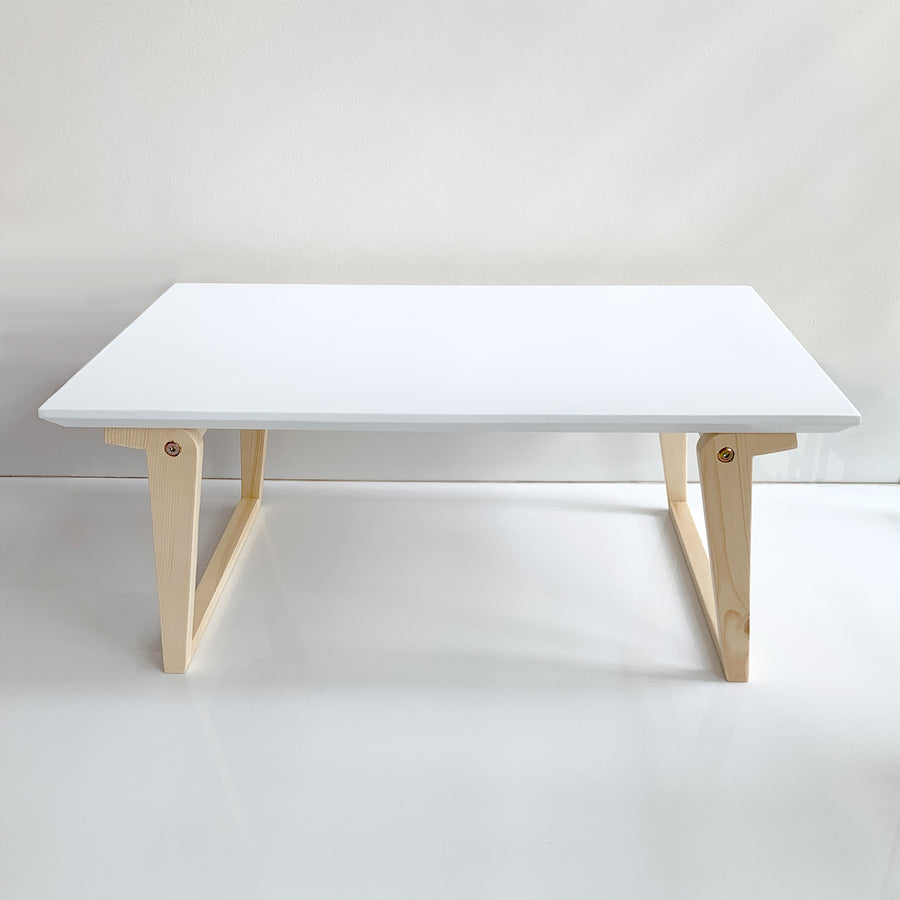 white Folding Laptop Table / Stand / Chowki