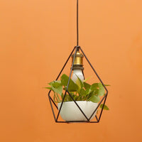 Geometric Metal Hanging Planter - Bohu Bangladesh