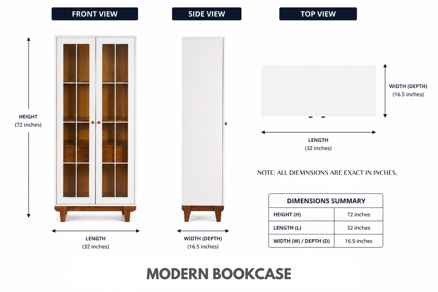 Modern Bookcase