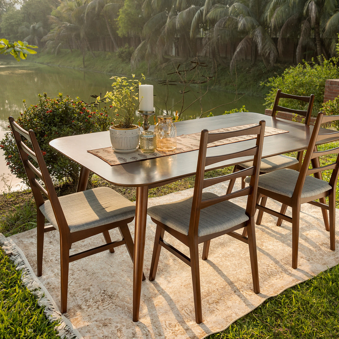 M21 Club Dining Table - Long - Bohu Bangladesh