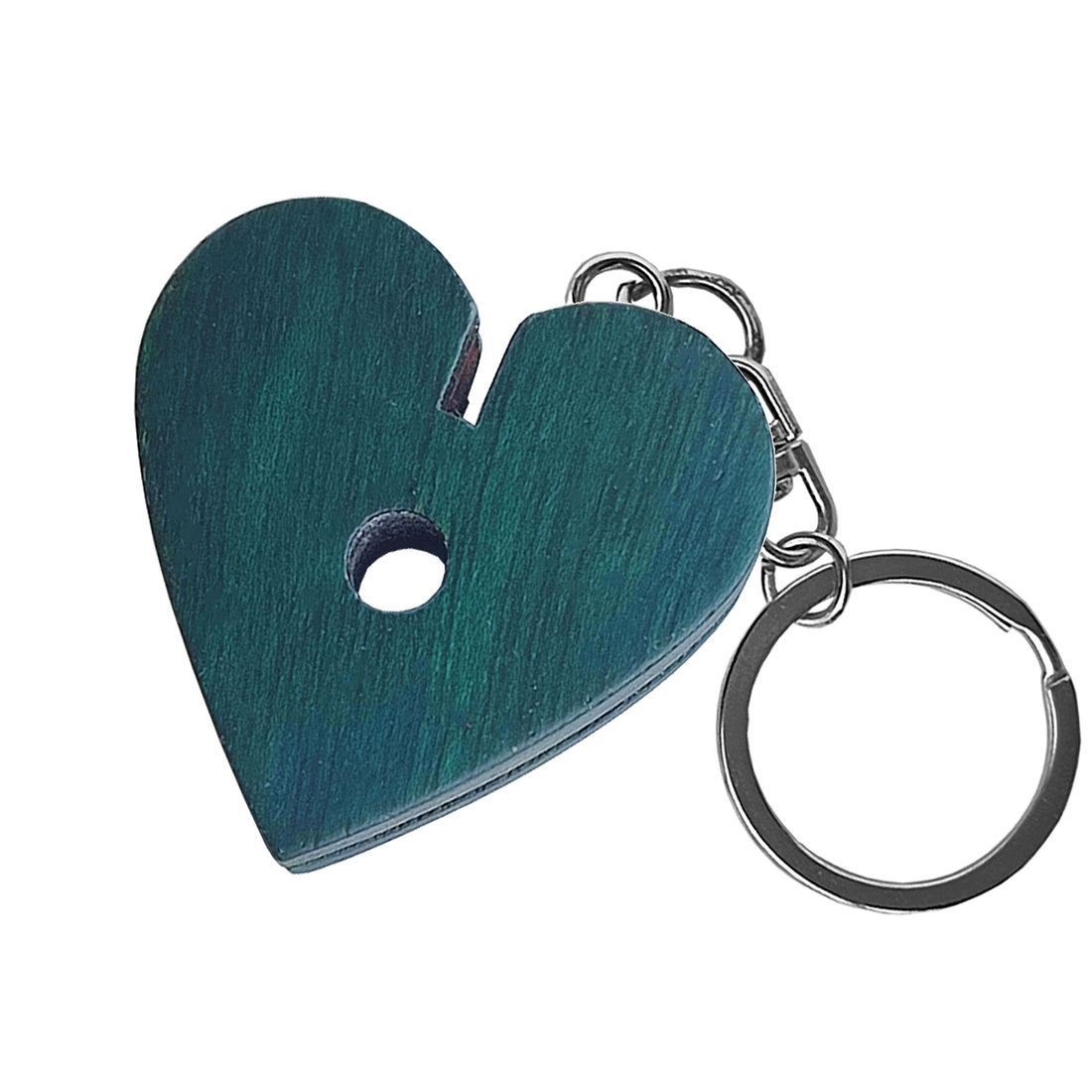 Blue colour Love'Earphone Holder with Key Ring _ BOHU