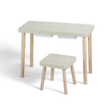 Colorful kids activity table with tools for Bangladeshi kids’ playroom