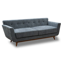 M21 Mid Century Modern Sofa Couch Blue