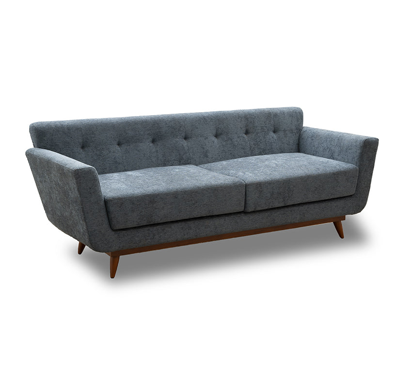 M21 Mid Century Modern Sofa Couch Blue