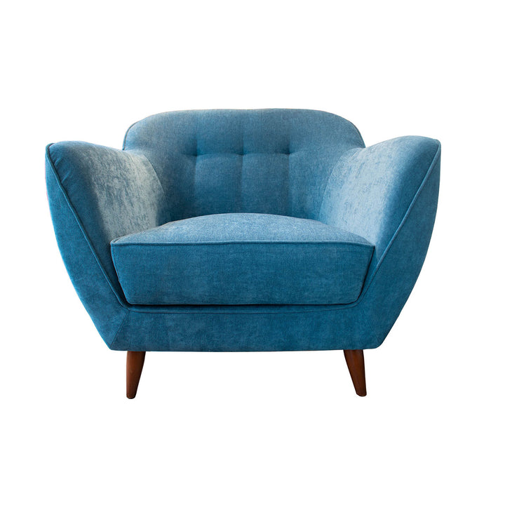 M23 Mid Century Modern Sofa Arm chair Blue| Living room furniture