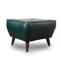 M23 Winged Armchair's Footrest_Green