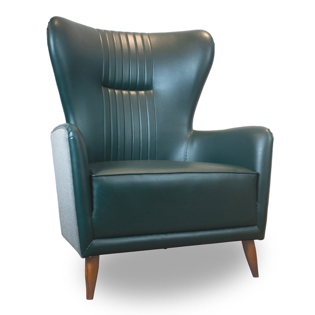 M23 Winged Armchair_Green