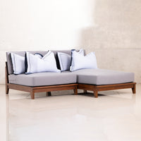 M23 Cloud Sofa : মেঘডুবি | L Set (Single + Lounger) - Bohu Bangladesh