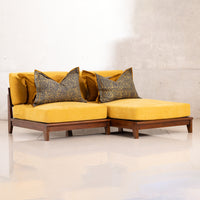 M23 Cloud Sofa : মেঘডুবি | L Set (Single + Lounger) - Bohu Bangladesh