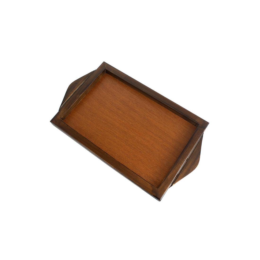 Metro Service Tray Rectangle _ Walnut _ Small