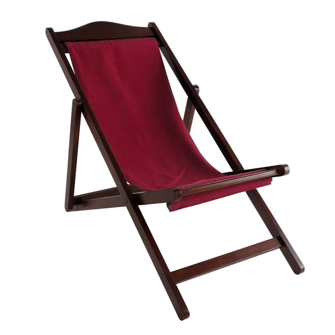 Recliner Maroon-Walnut | Chair | Outdoor