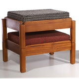 Stackable Stool Set of 2 Large