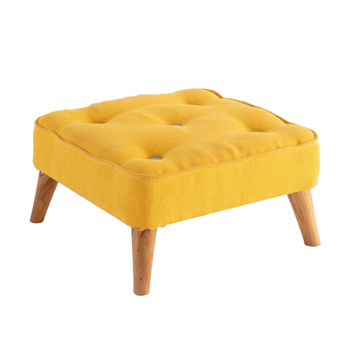 Tiny Pouf Yellow | Kids Sofa | Furniture