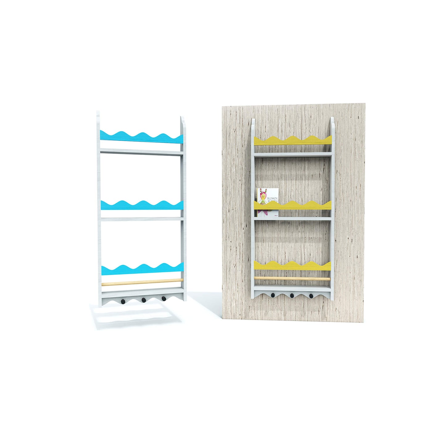 Wall bookshelf in Bangladesh for living room and study room