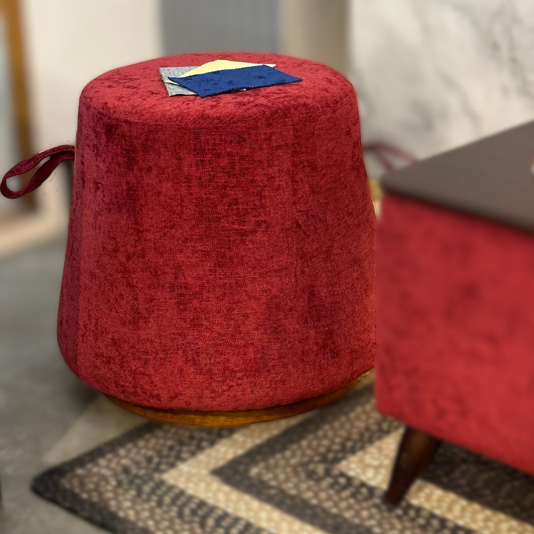 Winnie the Pouf | Conical Pouf - Bohu Bangladesh