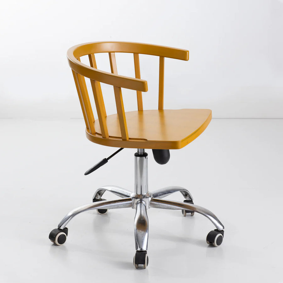 Buy Wooden Chair (কাঠের চেয়ার) Yellow Online: Convenience & Style | Furniture