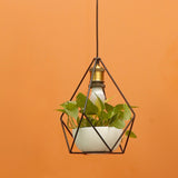 Geometric Metal Hanging Planter - Bohu Bangladesh